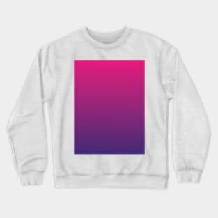 Magenta Pink to Dark Purple Ombre Fade Sunset Gradient Crewneck Sweatshirt